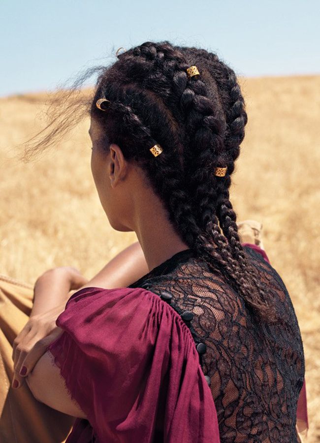 Kerry Washington et ses cornrows, coiffure afro emblématique